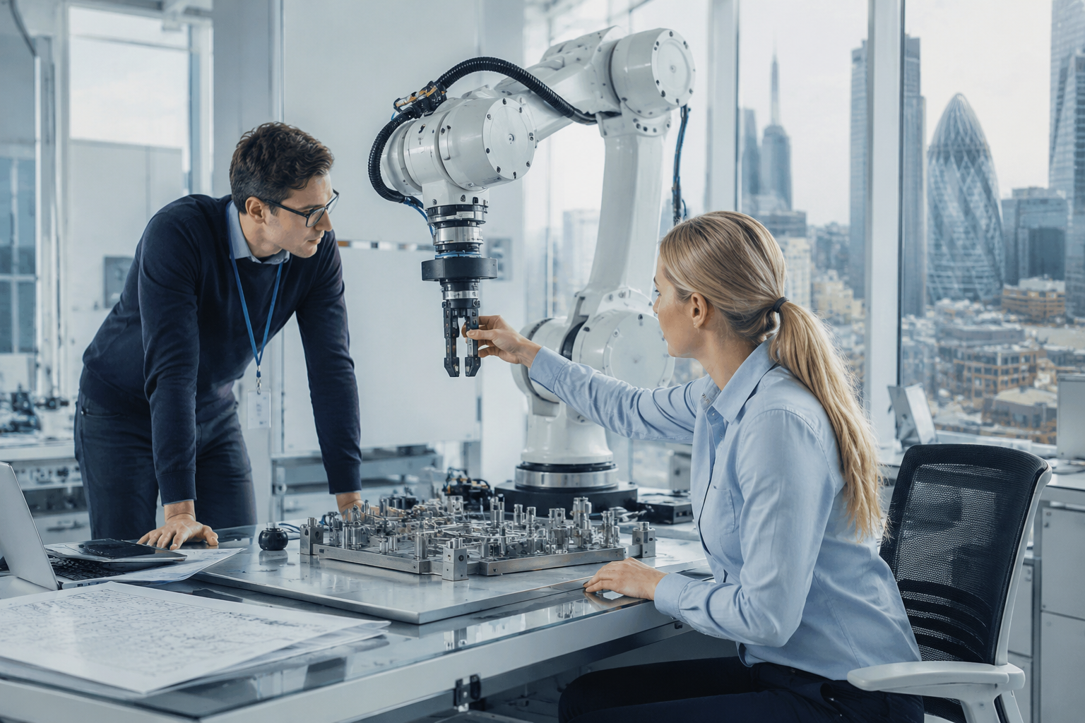 How Do Industrial Robotic Arms Work