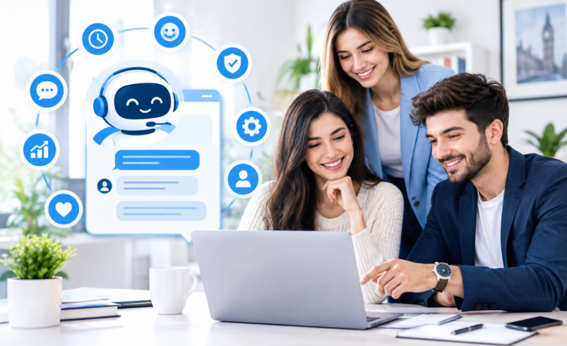 7 Ways an AI chatbot for website Improves User Experience